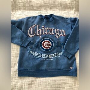 Vintage Chicago Cubs Blue Sweater GUC 1833